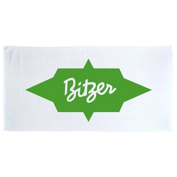 Large Velour Beach Towel Hemmed (35 X 60) 14lbs/dzn