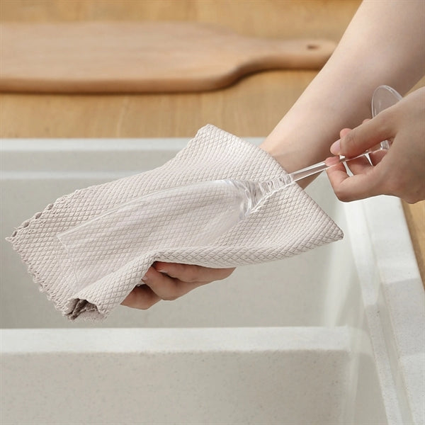 Microfiber Scrubbing Cloth