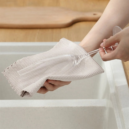 Microfiber Scrubbing Cloth