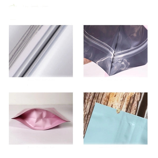 Colorful Self Sealing Zip Mylar Packing Pouch
