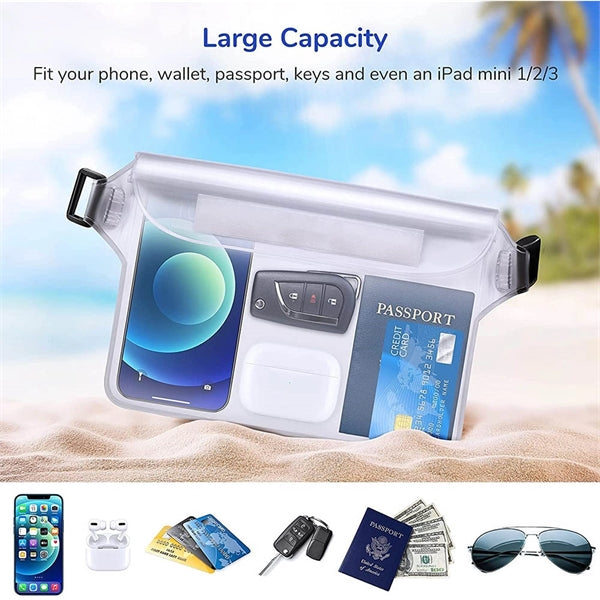 Waterproof Pouch with Waist Strap