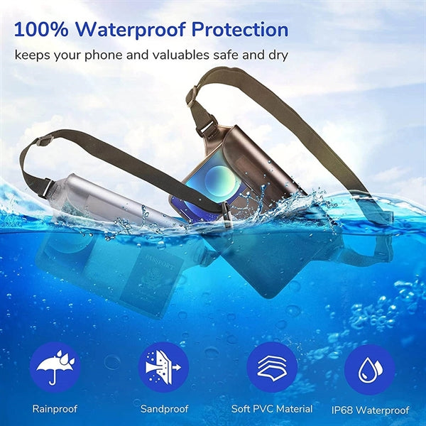 Waterproof Pouch with Waist Strap