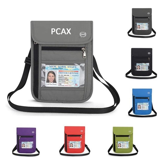 Rfid Blocking Passport Neck Wallet
