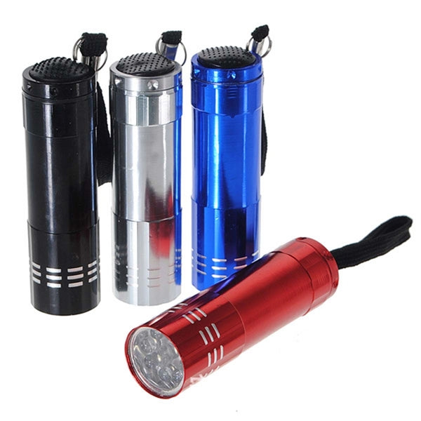 Aluminum Led Flashlight With Battery