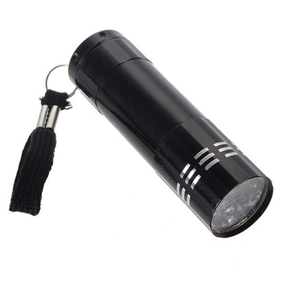 Aluminum Led Flashlight With Battery