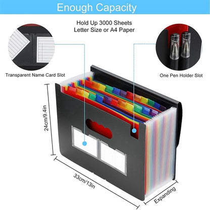 Expandable Bill Coupon Folder