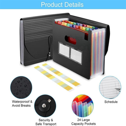 Expandable Bill Coupon Folder