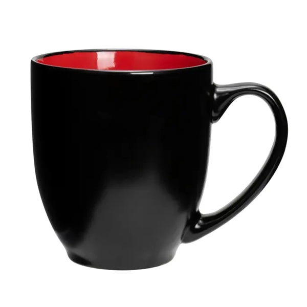 16Oz Bistro Two-Tone Ceramic Mugs