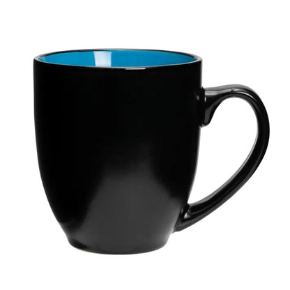 16Oz Bistro Two-Tone Ceramic Mugs