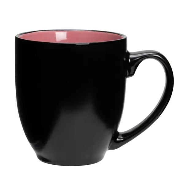 16Oz Bistro Two-Tone Ceramic Mugs