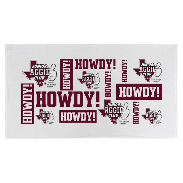 Mini Beach Towel (24 X 42) 6.5lbs/dzn