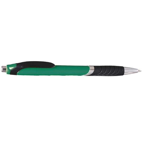 Bright Colors Rubber Grip Ballpoint Pen