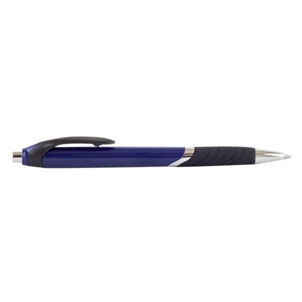 Bright Colors Rubber Grip Ballpoint Pen