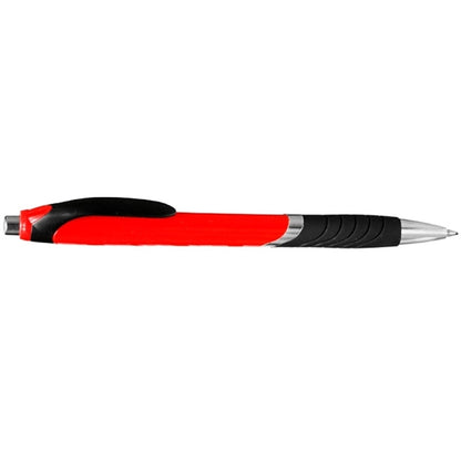 Bright Colors Rubber Grip Ballpoint Pen