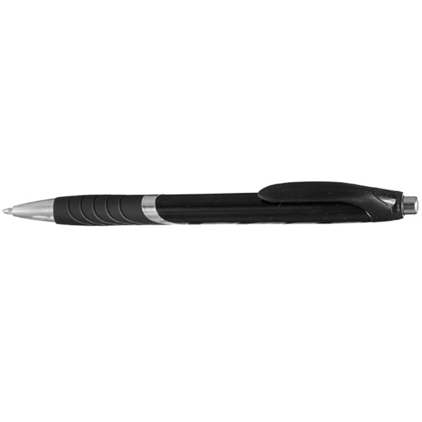Bright Colors Rubber Grip Ballpoint Pen