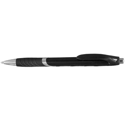 Bright Colors Rubber Grip Ballpoint Pen