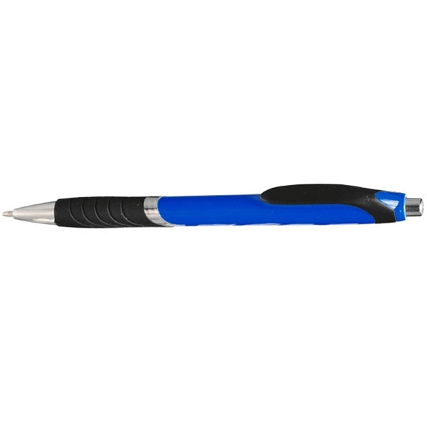 Bright Colors Rubber Grip Ballpoint Pen