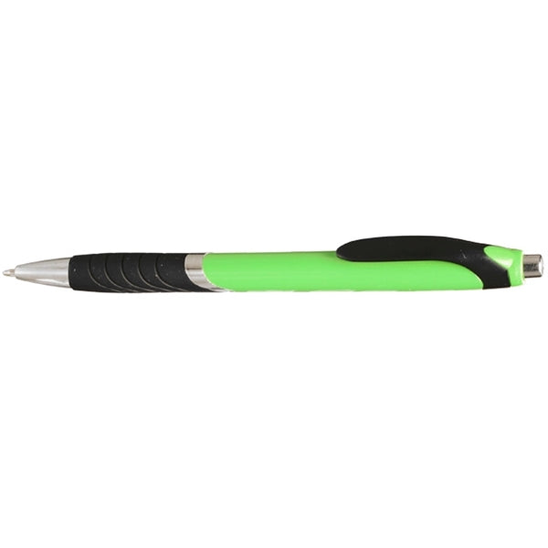 Bright Colors Rubber Grip Ballpoint Pen