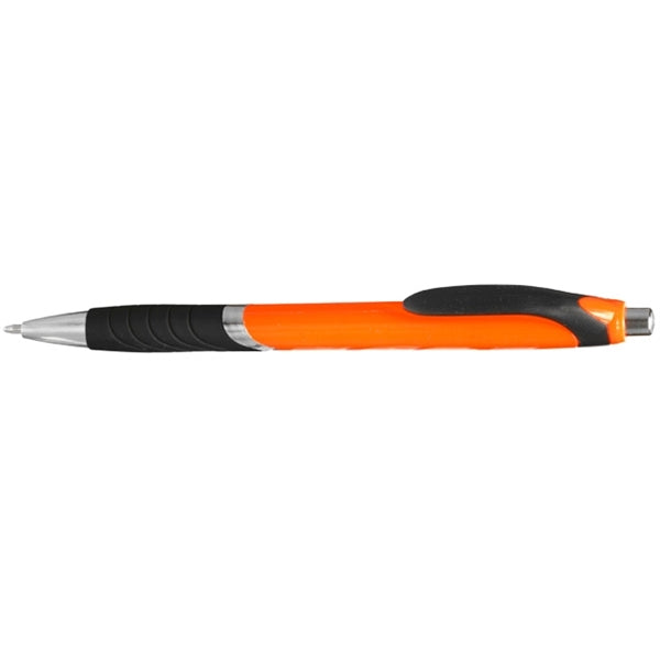 Bright Colors Rubber Grip Ballpoint Pen