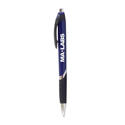Bright Colors Rubber Grip Ballpoint Pen