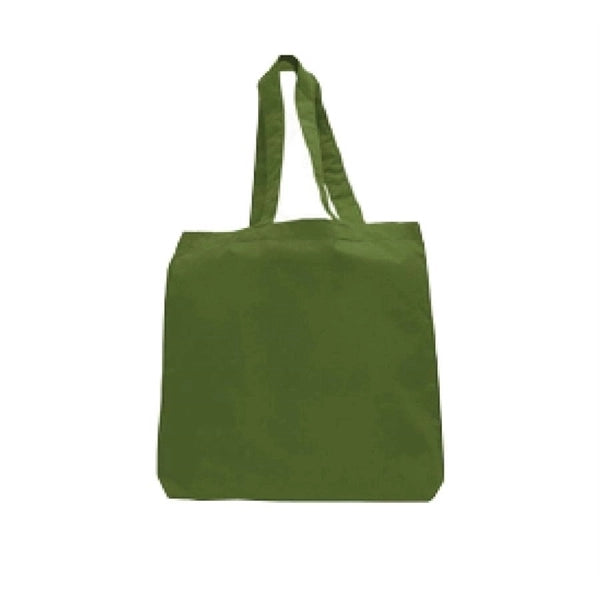Cotton Sheeting Tote with Gusset (15" X 16" X 3")