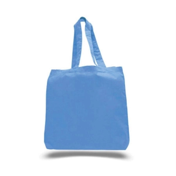 Cotton Sheeting Tote with Gusset (15" X 16" X 3")