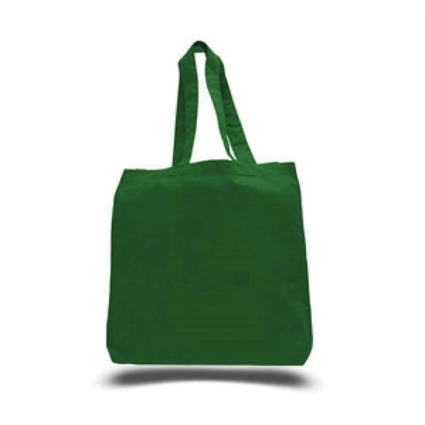 Cotton Sheeting Tote with Gusset (15" X 16" X 3")
