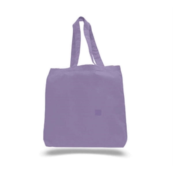 Cotton Sheeting Tote with Gusset (15" X 16" X 3")