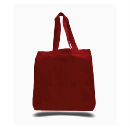 Cotton Sheeting Tote with Gusset (15" X 16" X 3")