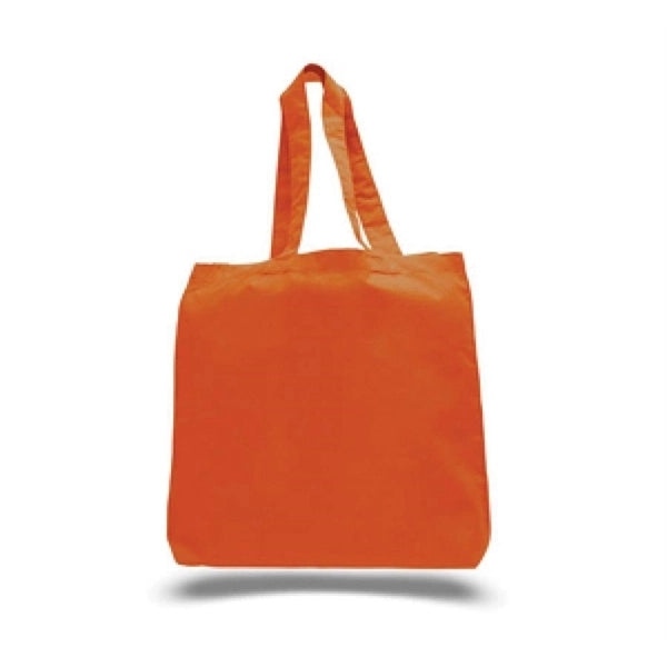 Cotton Sheeting Tote with Gusset (15" X 16" X 3")