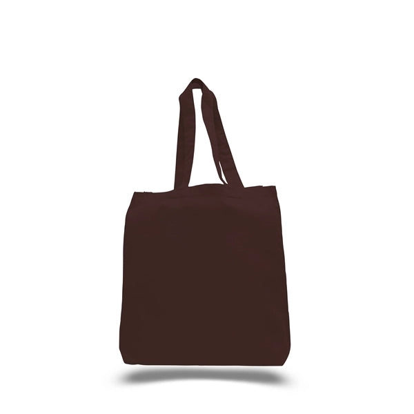 Cotton Sheeting Tote with Gusset (15" X 16" X 3")