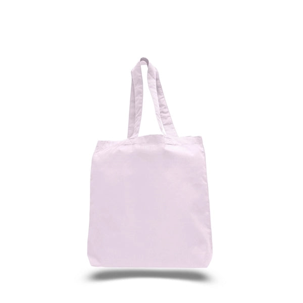 Cotton Sheeting Tote with Gusset (15" X 16" X 3")