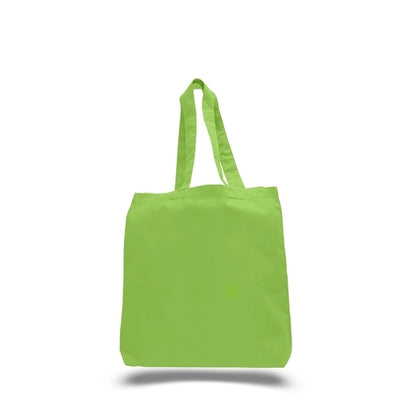Cotton Sheeting Tote with Gusset (15" X 16" X 3")