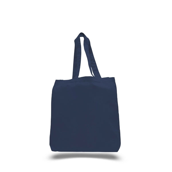 Cotton Sheeting Tote with Gusset (15" X 16" X 3")