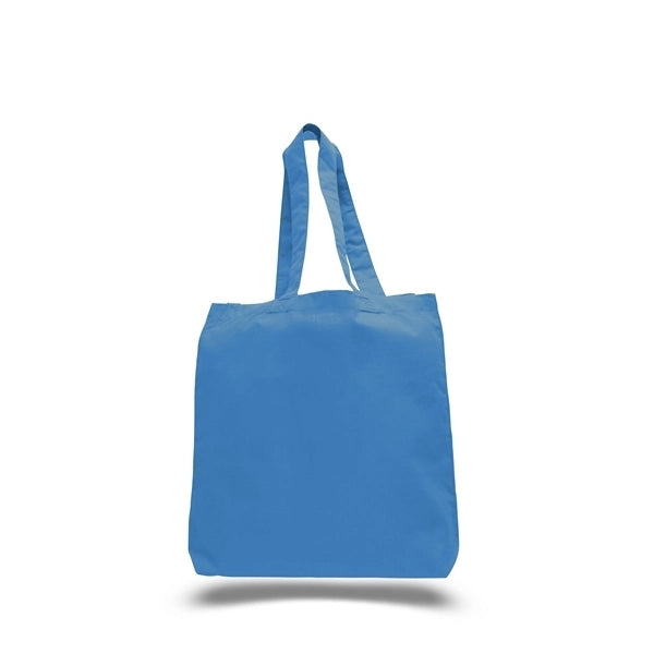 Cotton Sheeting Tote with Gusset (15" X 16" X 3")