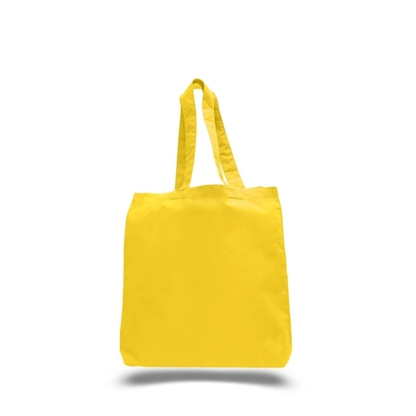 Cotton Sheeting Tote with Gusset (15" X 16" X 3")