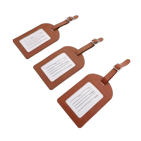 Leather Luggage Tag