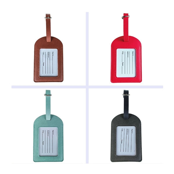 Leather Luggage Tag