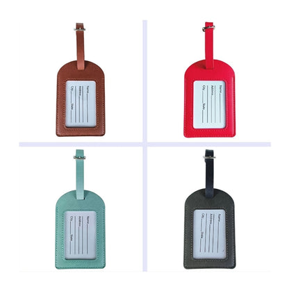 Leather Luggage Tag