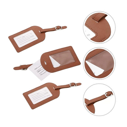 Leather Luggage Tag