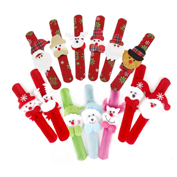 Christmas Wrist Slap Bracelet