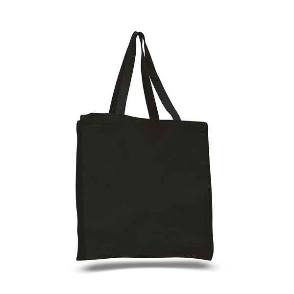 Cotton Canvas Gusset Tote Bag (14 x 15 x 4) 12Oz