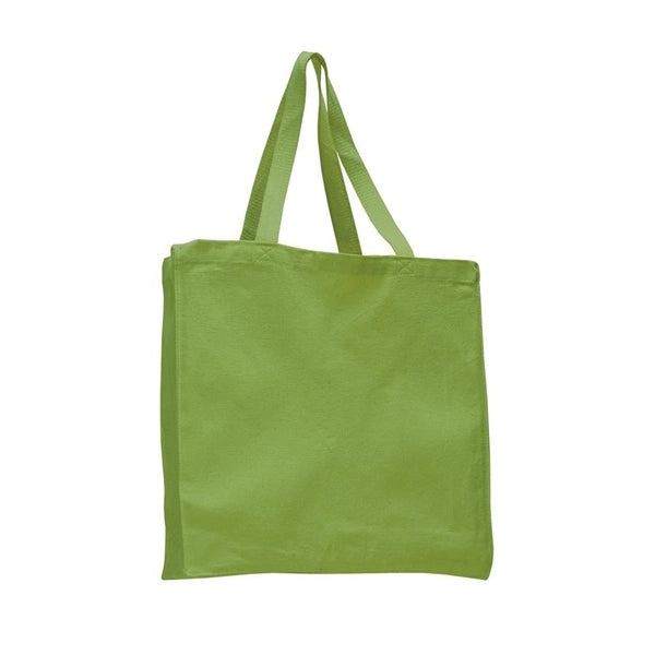 Cotton Canvas Gusset Tote Bag (14 x 15 x 4) 12Oz