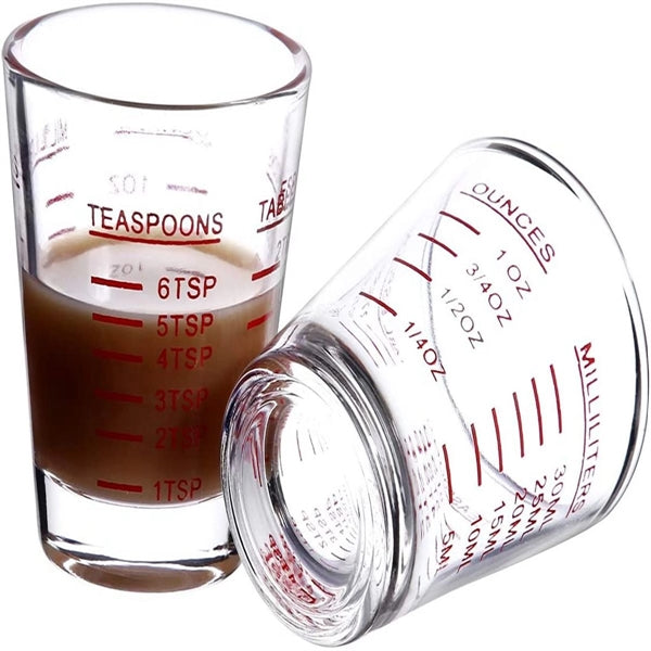 2 Oz Shot Glasses Measuring Cup