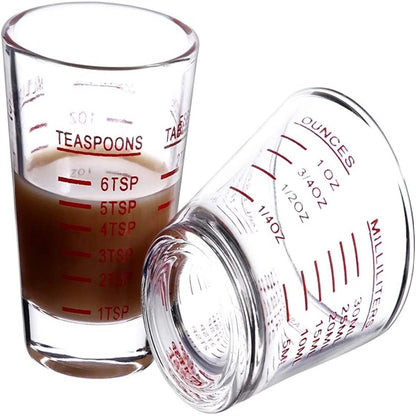 2 Oz Shot Glasses Measuring Cup
