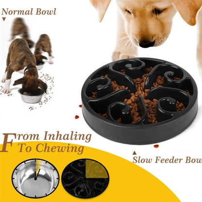 Fun Slow Feeder Pet Bowl