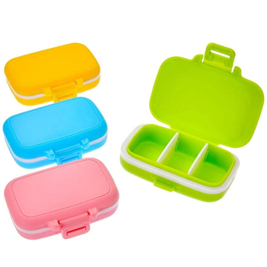 Portable Daily Vitamin Medicine Pill Box