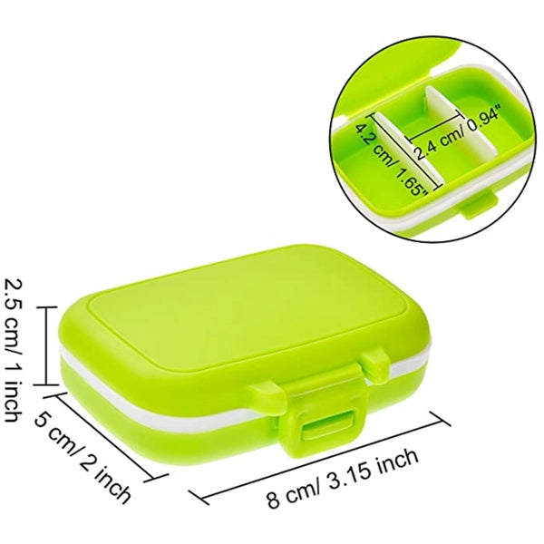 Portable Daily Vitamin Medicine Pill Box
