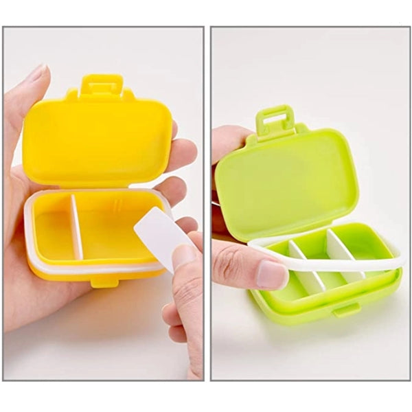 Portable Daily Vitamin Medicine Pill Box