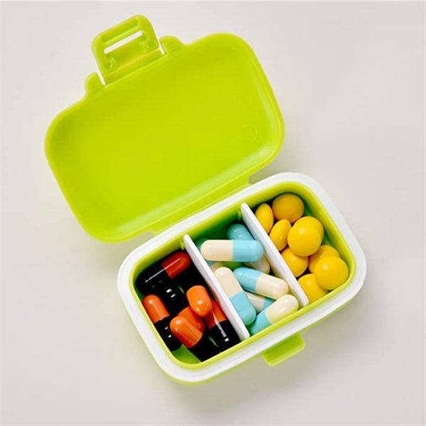 Portable Daily Vitamin Medicine Pill Box
